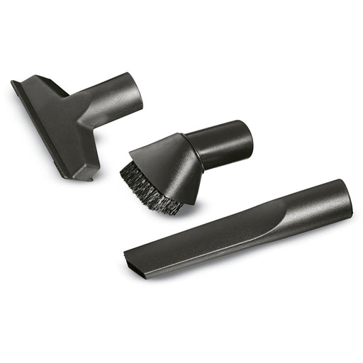 Karcher Nozzle Set 2.860-116.0 Nozzle kit:crevice nozzle, upholstery nozzle, suction brush