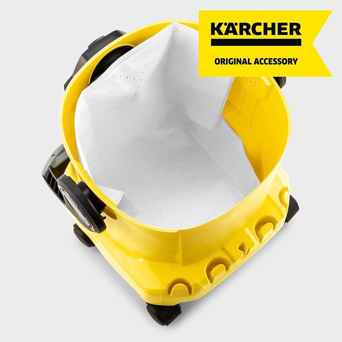 Karcher Fleece Dust Bag Filter for Karcher WD4 WD5 WD6 Vacuum