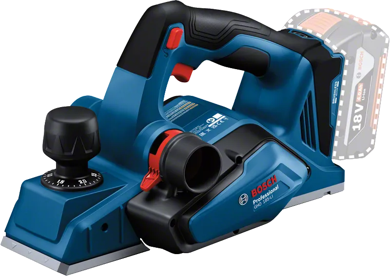 Bosch GHO 185-LI Solo Professional Cordless Planer (Battery Not Included)