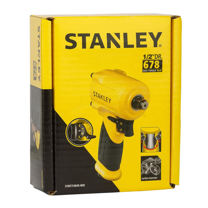 Stanley 1/2 Inch Dr Pneumatic Air Impact Wrench Pistol - General Pumps