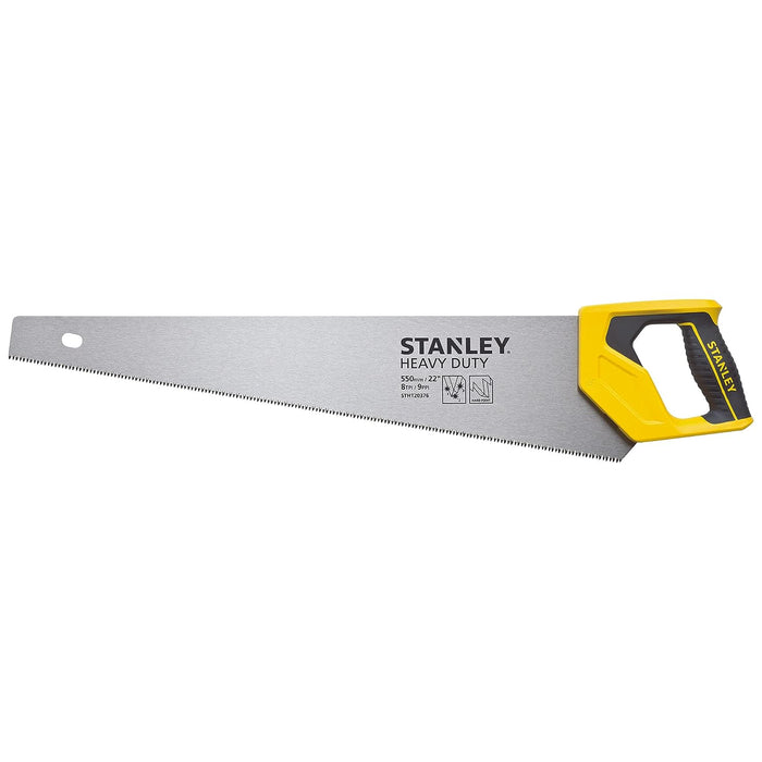 Stanley 18-Inch Heavy Duty hand Saw for Cutting Wood, Trees & Plywood - General Pumps