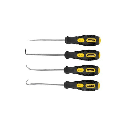 Stanley 4PCS Pick Hook Set Engineered for industrial, automotive, hobby and craft use - General Pumps