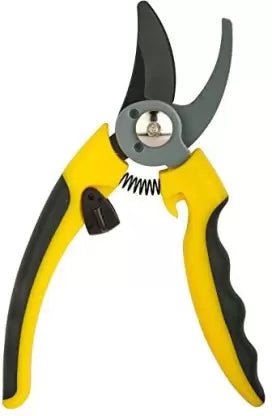 Stanley 8" Pruning-Bypass Branch cutter Scissors for gardening, Made with High Carbon Steel - General Pumps