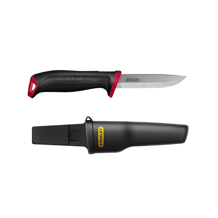 Stanley Fatmax All Purpose Knife with Holster for Trekking, Wood, Sheets & Ropes - General Pumps