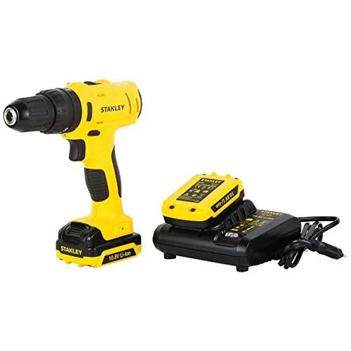 STANLEY SCH121S2-B1 10.8V Li-Ion Cordless Hammer Drill Driver w Battery Charger