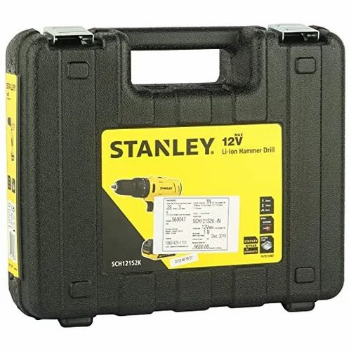 STANLEY SCH121S2-B1 10.8V Li-Ion Cordless Hammer Drill Driver w Battery Charger