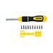 Stanley STHT68010-8 Multibit Magnetic Ratcheting Screwdriver with 10 Bits - General Pumps