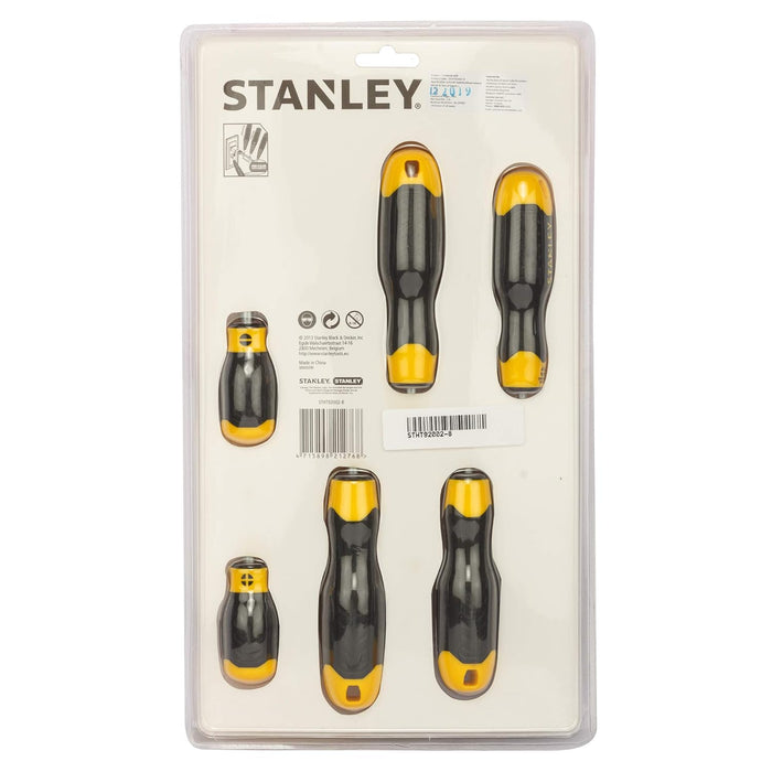 STANLEY STHT92002-8 6 pcs Combination Screwdriver Set with Bonus Tester - General Pumps