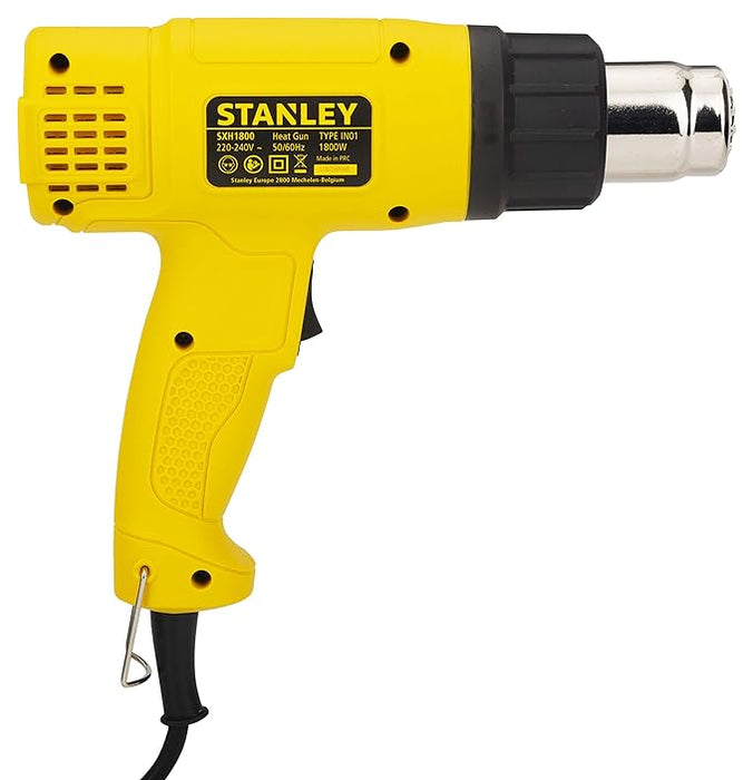 Stanley SXH1800 1800 Watts 2 Speed Heat Gun, Upto 550 C - General Pumps